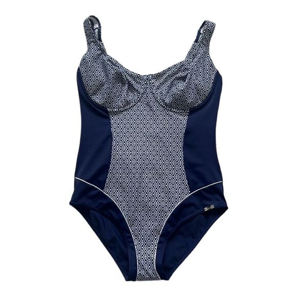 Bahama one-piece swimwear blue size 2XL-B cup NWT - Picture 1 of 12